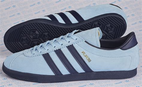 adidas berlin trainers light blue.